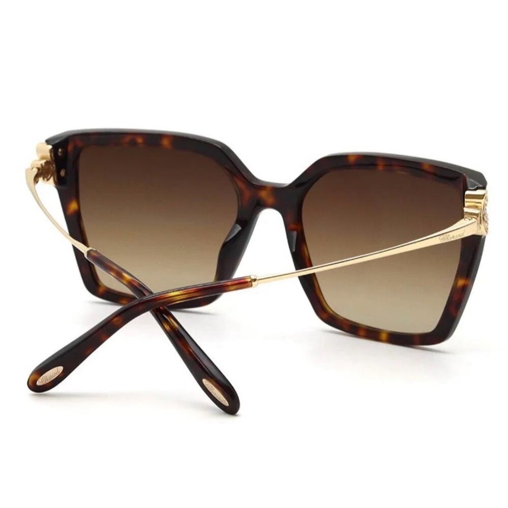 New! Chopard SCH371S 0909 Happy Hearts Women Sunglasses, Authentic - Picture 6 of 11
